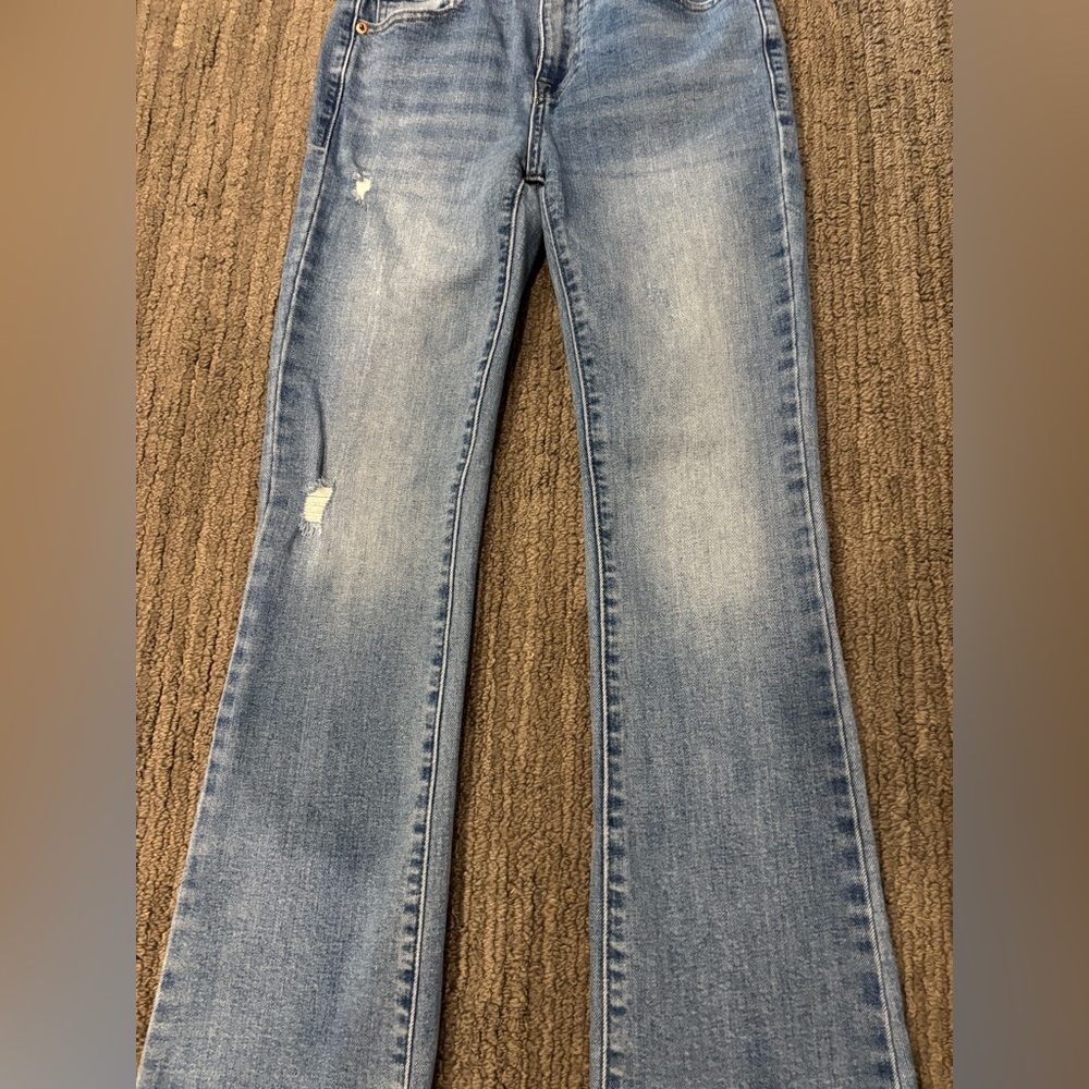 Pistola vintage blue denim straight leg flight boot jeans - Picture 6 of 15